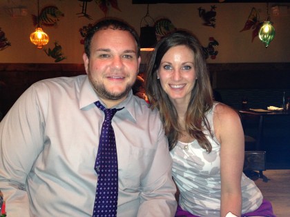 My classmate Josh and I at a recent MACOMM outing.