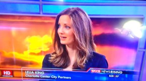 Lelia on morning news WCCB 2014
